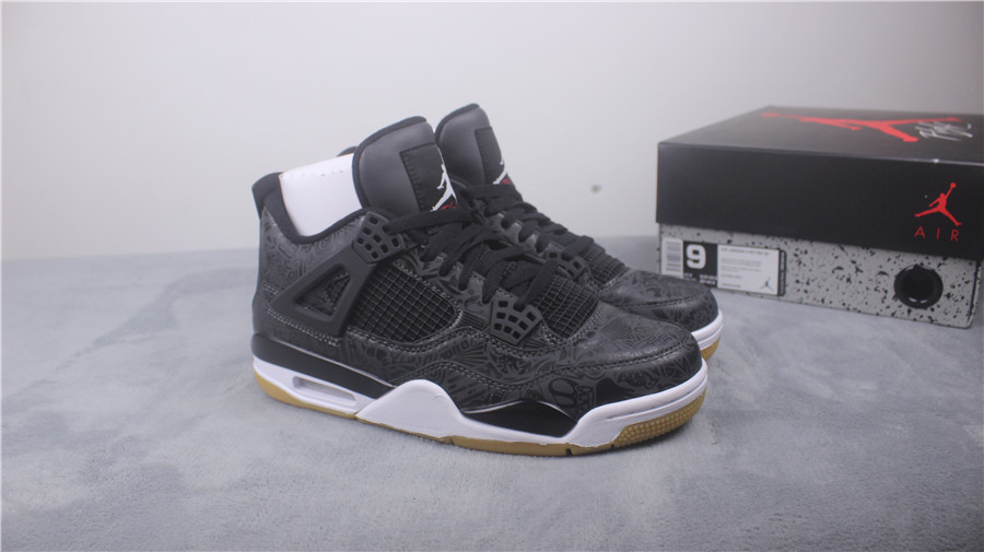 Air Jordan 4 SE Laser Black Gum - Click Image to Close